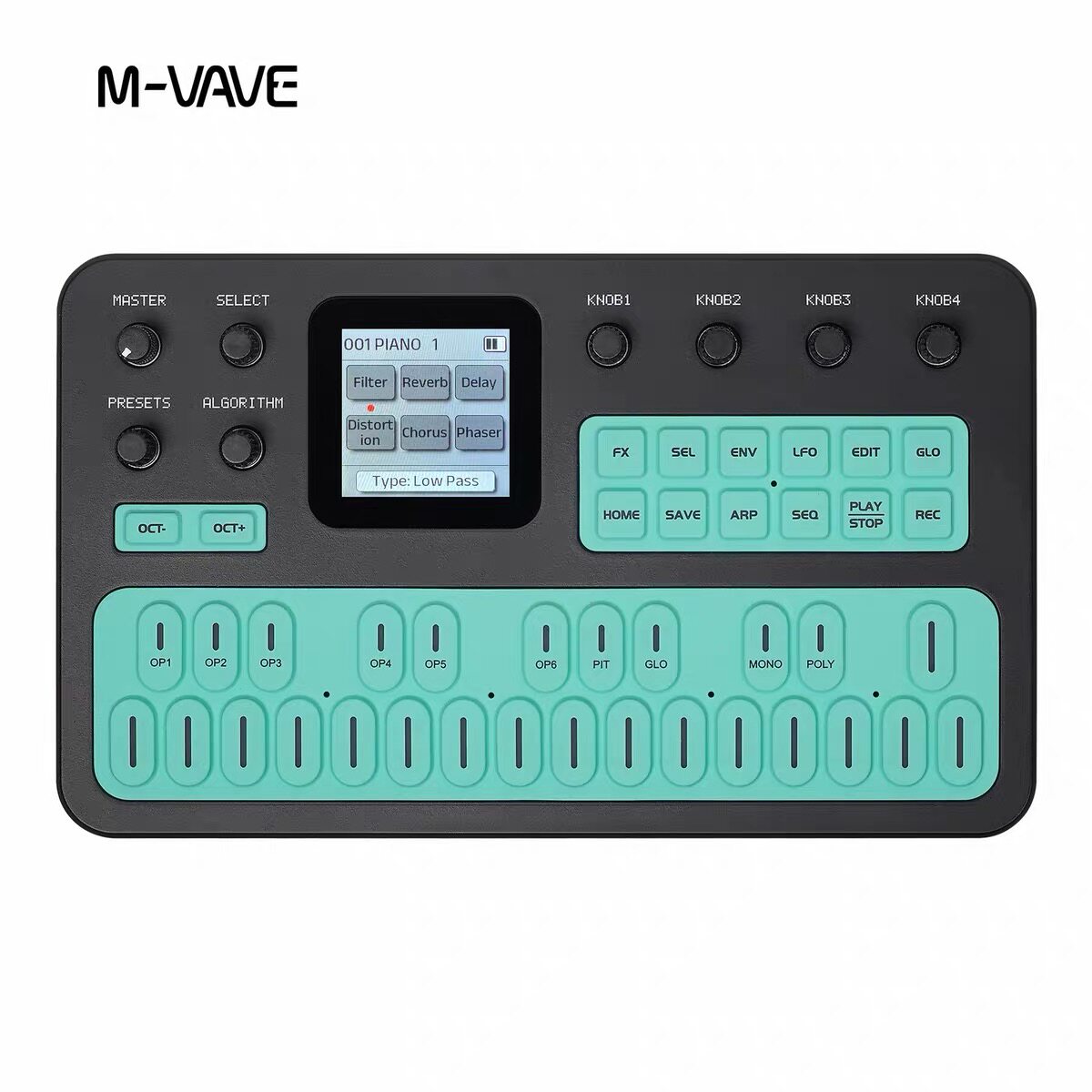 M-VAVE FM1 Pocket FM Synthesiz - Midi Controller Pad ulasan dan harga