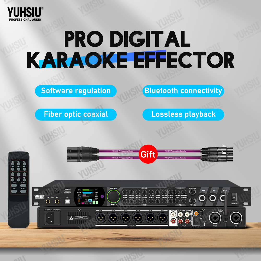 YUHSIU Karaoke Digital Effects - Audio Music Dj ulasan dan harga